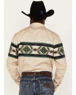 Cody James Men's Coyote Border Long Sleeve Snap Western Shirt -Ariat Store 2000380453 280 P4