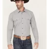 Gibson Men's Trails Long Sleeve Snap Western Shirt