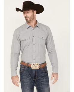 Gibson Men's Trails Long Sleeve Snap Western Shirt