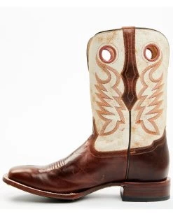 Cody James Men's Union Bone Western Performance Boots - Broad Square Toe -Ariat Store 2000380472 103 P3