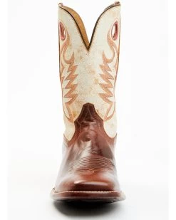 Cody James Men's Union Bone Western Performance Boots - Broad Square Toe -Ariat Store 2000380472 103 P4