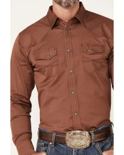 Blue Ranchwear Men's Long Sleeve Button-Down Western Shirt -Ariat Store 2000380499 646 P3