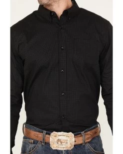 Cody James Men's Bedrock Solid Long Sleeve Stretch Button-Down Western Shirt 6 Cody James Men's Bedrock Solid Long Sleeve Stretch Button-Down Western Shirt -Ariat Store 2000381319 020 P3