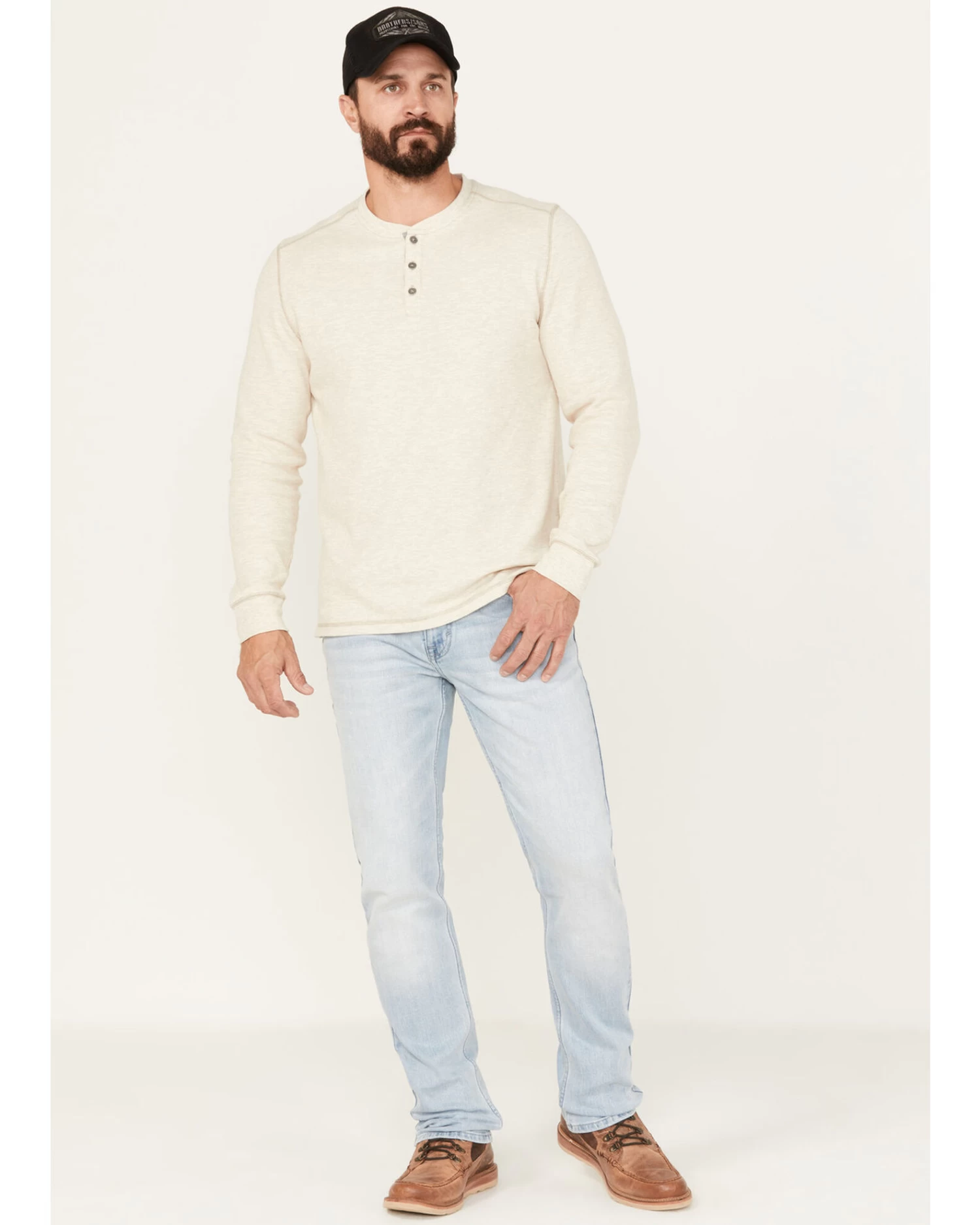 Brothers & Sons Men's Sedona Light Wash Slim Straight Stretch Denim Jeans 1 Brothers & Sons Men's Sedona Light Wash Slim Straight Stretch Denim Jeans