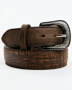 Cody James Men's McBride Wild Whiskey Leather Belt