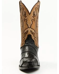 Dan Post Men's Ostrich Leg Exotic Western Boot - Snip Toe -Ariat Store 2000381785 001 P4