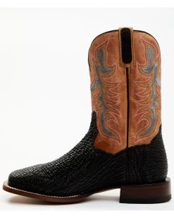 Dan Post Men's Exotic Shark Western Boots - Broad Square Toe -Ariat Store 2000381794 001 P3