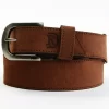 Red Dirt Hat Co. Men's Roughout Leather Belt