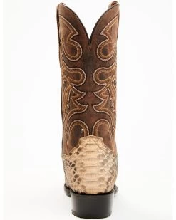 Dan Post Men's Exotic Python Western Boots - Snip Toe -Ariat Store 2000382249 101 P5