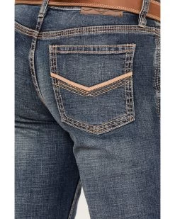 Cody James Men's Stonewall Dark Wash Slim Bootcut Stretch Denim Jeans -Ariat Store 2000383622 415 P4