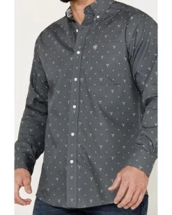 Ariat Men's Faraz Classic Fit Long Sleeve Button Down Western Shirt -Ariat Store 2000384556 023 P3