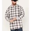 Ariat Men's FR Chiseled Plaid Print Long Sleeve Button Down Work Shirt