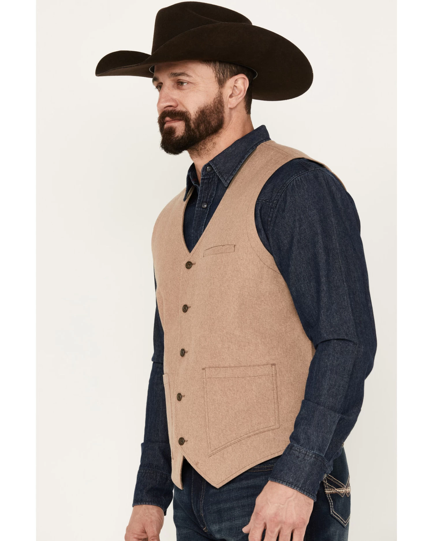 Moonshine Spirit Men's Catina Western Vest 2 Moonshine Spirit Men's Catina Western Vest - Image 2