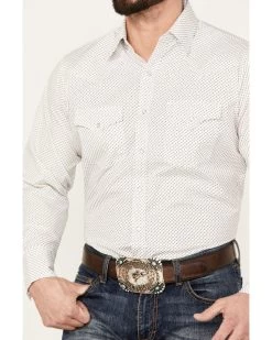 Ely Walker Men's Geo Print Long Sleeve Western Snap Shirt -Ariat Store 2000386615 100 P3