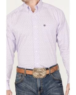 Ariat Men's McCoy Paisley Long Sleeve Button Down Western Shirt - Tall -Ariat Store 2000387200 570 P3