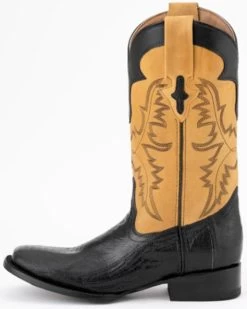 Ferrini Men's Nash Exotic Ostrich Leg Western Boots - Square Toe 9 Ferrini Men's Nash Exotic Ostrich Leg Western Boots - Square Toe -Ariat Store 2000394322 001 P3
