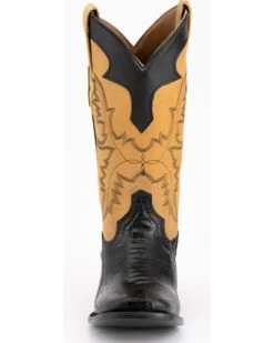 Ferrini Men's Nash Exotic Ostrich Leg Western Boots - Square Toe 10 Ferrini Men's Nash Exotic Ostrich Leg Western Boots - Square Toe -Ariat Store 2000394322 001 P4