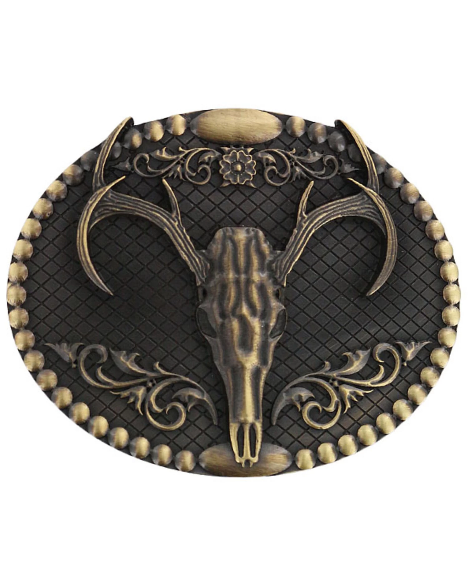 Cody James® Men's Deer Skull Belt Buckle 1 Cody James® Men's Deer Skull Belt Buckle